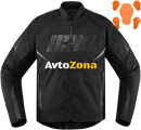 Текстилно мото яке ICON HOOLIGAN BLACK - Avtozona