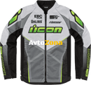 Текстилно мото яке ICON HOOLIGAN ULTRABOLT HI-VIZ - Avtozona