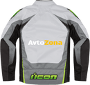 Текстилно мото яке ICON HOOLIGAN ULTRABOLT HI-VIZ - Avtozona