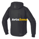 Текстилно мото яке SPIDI Hoodie Armor H2Out Black - Avtozona