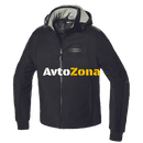 Текстилно мото яке SPIDI Hoodie Armor H2Out Black - Avtozona
