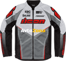 Текстилно мото яке ICON HOOLIGAN ULTRABOLT - RED - Avtozona