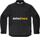 Текстилно мото яке ICON STORMHAWK WP - BLACK - Avtozona