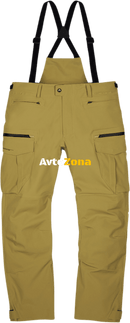 Текстилен мото панталон ICON STORMHAWK WP OVERPANT - TAN - Avtozona