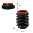 Телескопично кошче за кола с капак - Avtozona