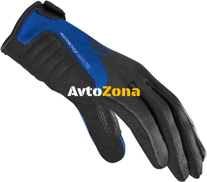 Теткстилни мото ръкавици SPIDI CTS-1 BLACK/BLUE - Avtozona