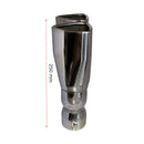 Двоен накрайник за ауспух – триъгълна форма