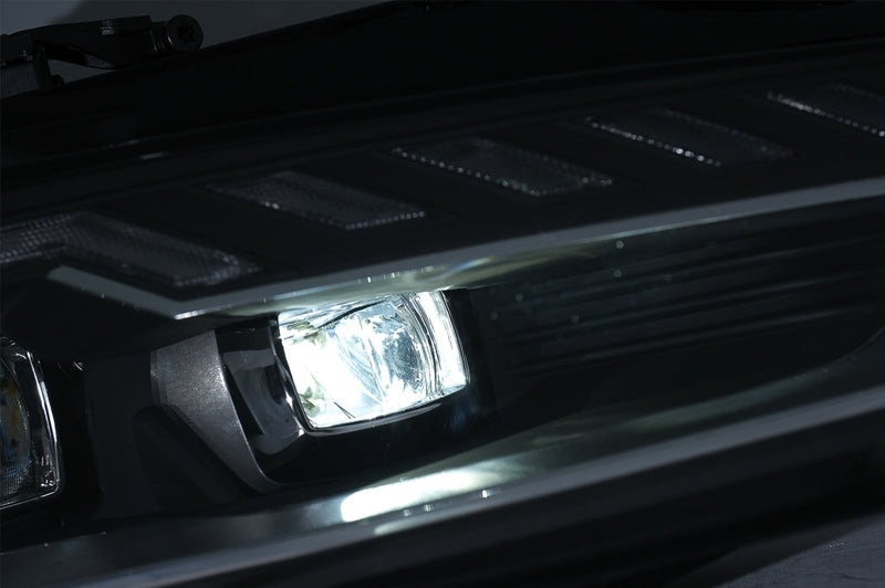 Тунинг Full LED Фарове за Audi A4 B8.5 Facelift (2012-2015) Dynamic Sequential Turning Light - Avtozona