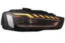 Тунинг Full LED Фарове за Audi A4 B8.5 Facelift (2012-2015) Dynamic Sequential Turning Light - Avtozona