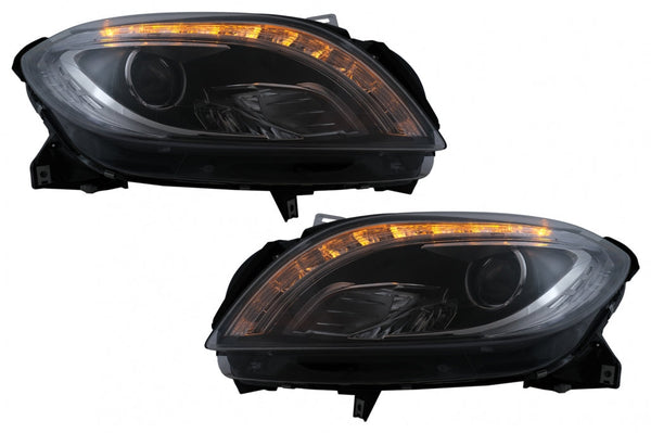 Тунинг LED Фарове за Mercedes M-Class W166 (2012-2015) - Avtozona