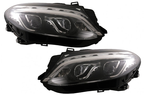 Тунинг Full LED Фарове за Mercedes M-Class W166 (2012-2015) - Avtozona