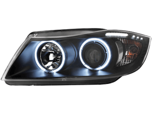 Тунинг Angel Eyes Фароев за BMW 3 Series E90 E91 (03.2005-08.2008) - Avtozona