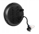 Универсален 7 инча 18см ЛЕД LED фар халоген 12V-24V къси/дълги с DRL дневни светлини мигач бяло-жълто и череп с RGB подсветка с 6 различни