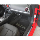 Универсални мокетни стелки Sparco SPC1902A черно-сиви 4 части - Avtozona