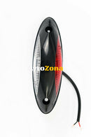 Универсален LED Светодиоден Страничен Габарит Маркер червено-бяло с плоска