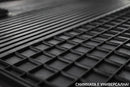 Универсални гумени стелки Gumarny Zubri серия Vario 2 от 2 части черни - Avtozona