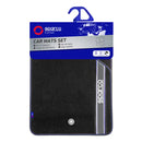 Универсални мокетни стелки Sparco 03763BAR със сиви детайли 4 части - Avtozona