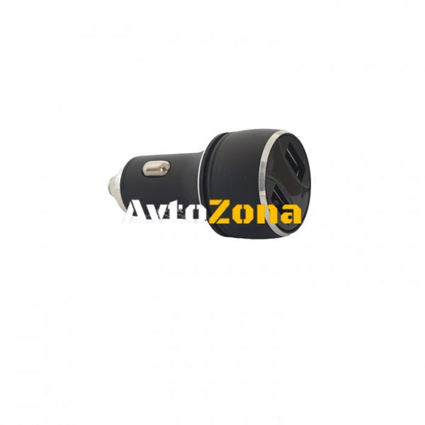 Универсално USB зарядно за кола с два порта - Avtozona