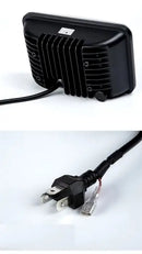 Универсалeн 5 инча ЛЕД LED фар лампа халоген 12V-24V къси/дълги с DRL дневни светлини мигач бяло-жълто 4000lm за АТВ джип камион трактор