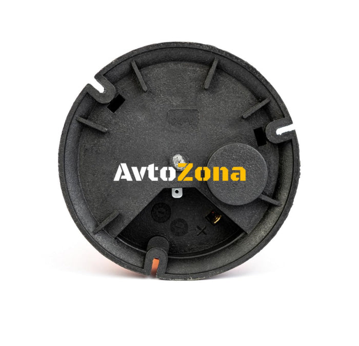Въртяща Сигнална Аварийна Оранжева Лампа Маяк с Крушка 24V Ø 148mm - Avtozona