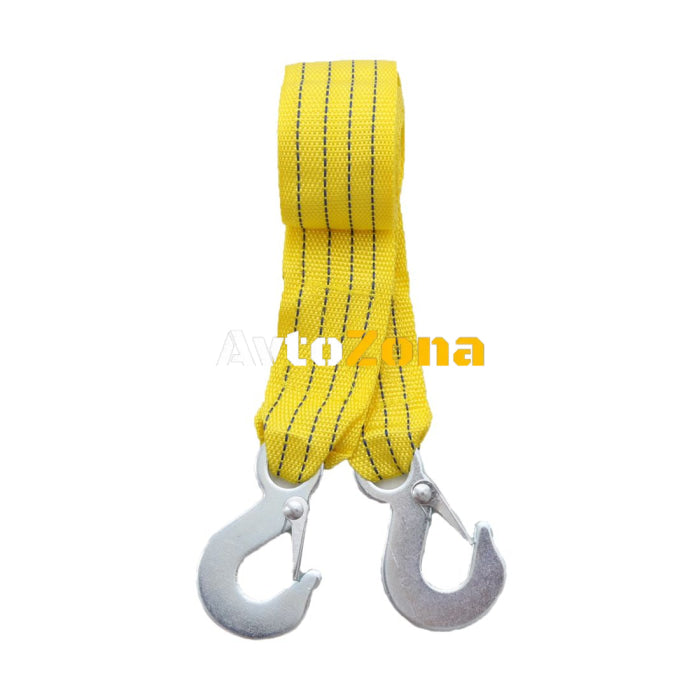 Въже за теглене с куки - 3 тона - Avtozona