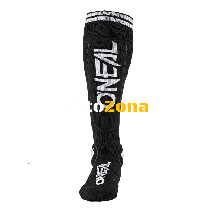 Вело чорапи с протектор MTB BLACK - Avtozona