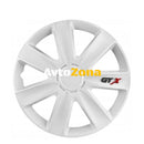 14’’ Versaco Carbon GTX Тасове за джанти- бели - 4бр. в к-т - Avtozona