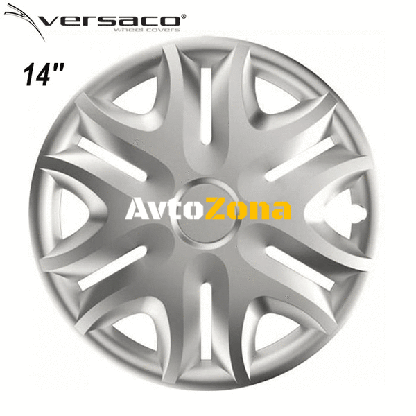 14’’ Тасове за джанти Versaco Spirit Silver - 4бр. в к-т - Avtozona