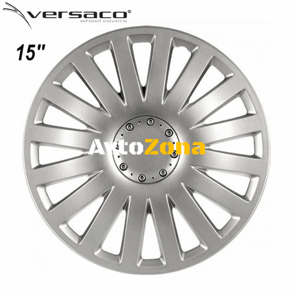 15’’ Тасове за джанти Versaco Smart Silver - 4бр. в к-т - Avtozona