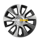 13’’ Тасове за джанти Versaco Stratos Silver / Black - 4бр. в к-т - Avtozona