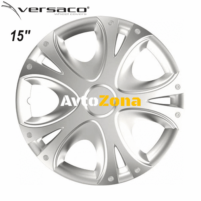 15’’ Тасове за джанти Versaco Dynamic Silver - 4бр. в к-т - Avtozona