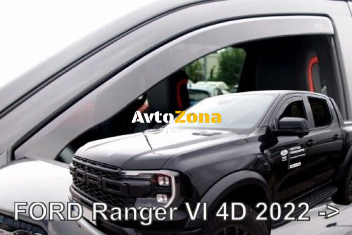 ВЕТРОБРАНИ ЗА FORD RANGER (2022 + ) - 2БР. ПРЕДНИ - Avtozona