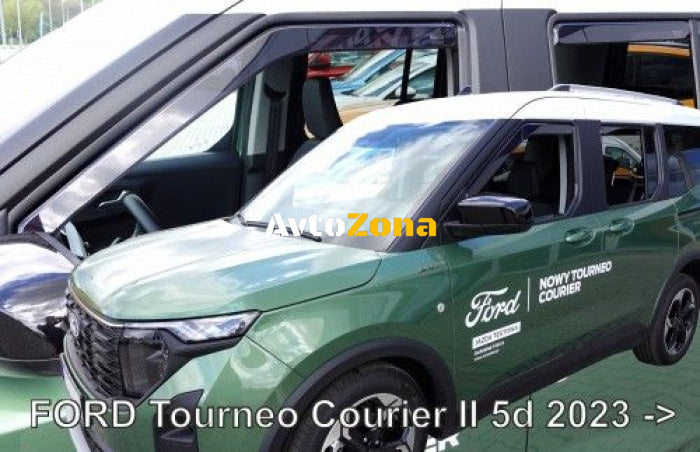 ВЕТРОБРАНИ ЗА FORD TOURNEO COURIER (2023 + ) - 4БР. ПРЕДНИ И ЗАДНИ - Avtozona