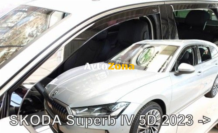 ВЕТРОБРАНИ ЗА SKODA SUPERB (2023 + ) COMBI - 4БР. ПРЕДНИ И ЗАДНИ - Avtozona