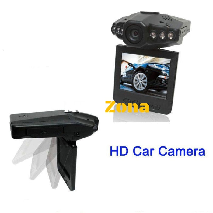 Видеорегистратор 720P с 2’ LCD дисплей и презареждаща се батерия - Avtozona