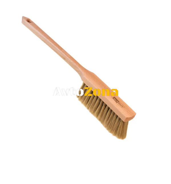 Висококачествена премиум четка с мек косъм и дървена дръжка Tom-PaR - Avtozona