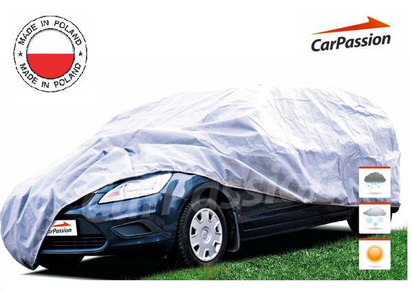 Водоустойчиво висококачествено покривало Perfect за SUV Ван размер XL ХЛ 415cm сив CarPassion - Avtozona