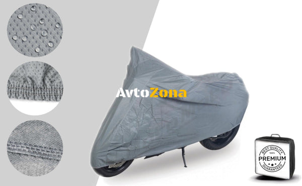 Водоустойчиво висококачествено покривало за мотоциклет мотор размер 216 x 130cm - Avtozona