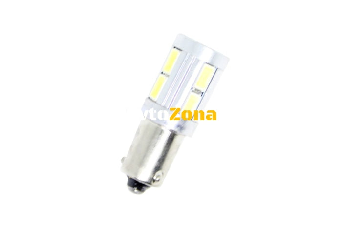 Лед крушки тип BA9S 5W с 10 SMD диода срещуположни - Avtozona