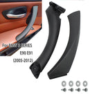 Вътрешна дръжка за врата BMW E90/E91/E92 2005-2012 – Лява черна - Avtozona