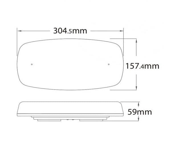 Wireless Безжична Лед Led Блиц Аварийна Сигнална Лампа Маяк с презареждаща