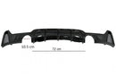 Заден дифузьор за BMW 4 Series F32 F33 F36 (2013-2019) M Design Piano Black - Avtozona