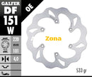 Заден спирачен диск Galfer WAVE FIXED DISC WAVE FIXED 220x4,5mm DF151W - Avtozona