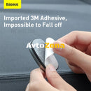 Закачалка със самозалепващо фолио за автомобили и гладки повърхности Baseus Beetle Vehicle Hook 2 броя - Avtozona