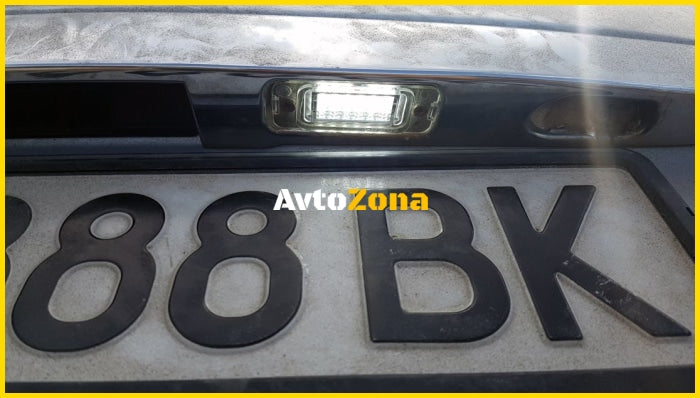 Плафони за осветление на задния номер за Mercedes W163 / W164 ML (1998-2008) / W251 R-CLASS - Avtozona