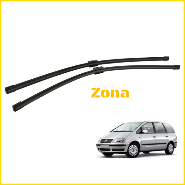 Комплект 2бр Предни чистачки за VW Sharan (02-09) / Ford galaxy (02-10) / VW Touran (03-06) - Avtozona