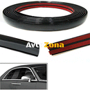 Лайсна за врата – Черна 12 мм х 15 м - Avtozona