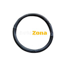 Калъф за волан с гладка и перфорирана еко кожа 42 см - Avtozona