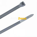 Опашки за притягане Сиви 3.6мм (370мм) - 100бр. в пакет - Avtozona