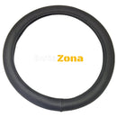 Калъф за волан - Черен с текстурирана еко кожа - Avtozona